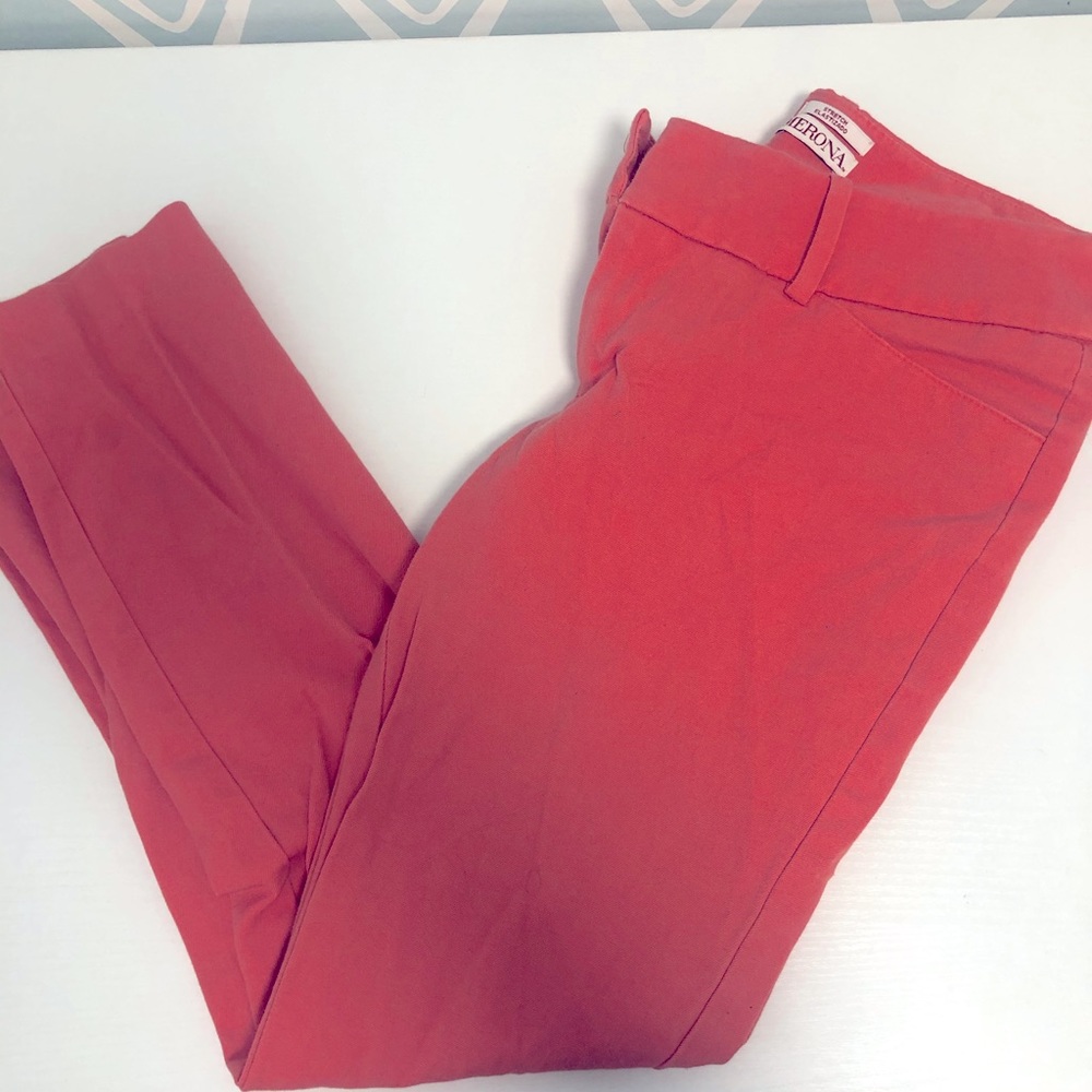 Coral Stretch Dress Pants